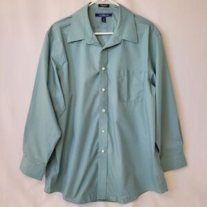 Croft & Barrow Men's Teal Button Down Shirt